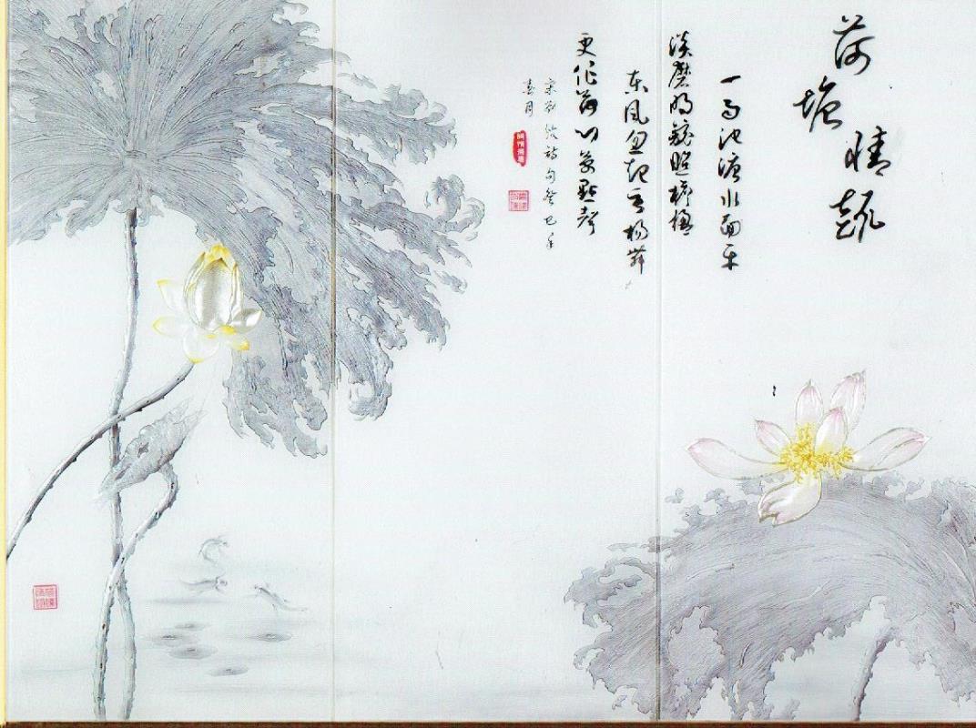 鑫明鴻玻璃 深雕彩雕039系列專業(yè)制作