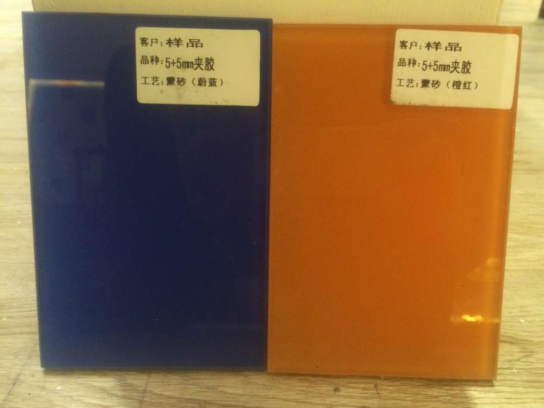 明鴻雙層彩色夾膠玻璃定制批發(fā) 武漢玻璃