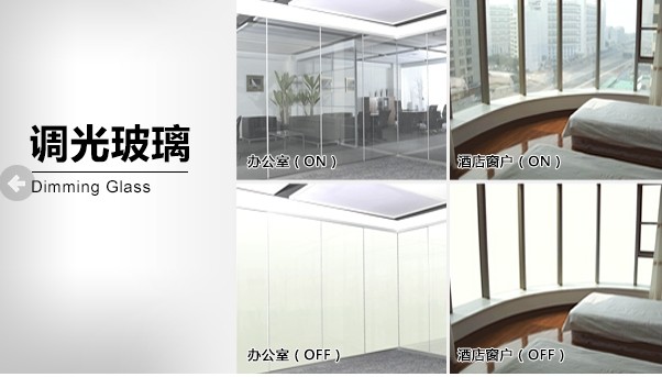 調(diào)光玻璃應(yīng)用場景