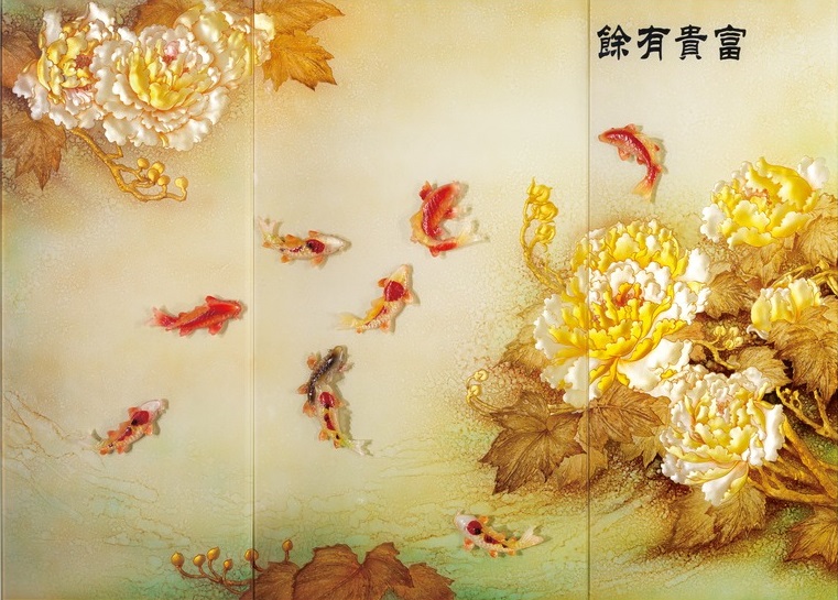 深雕彩雕玻璃 深雕彩雕玻璃
